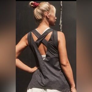 Fp Movement NWT Charcoal Gray Tank Top Activewear Small